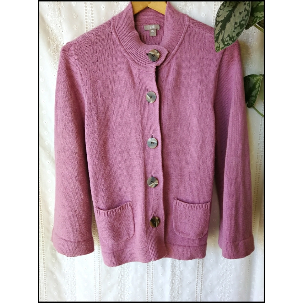 J.Jill Button Sweater Cardigan MP